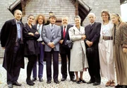 Gruppenbild von 1994: V.li.n.re.: Edgar M. Marcus, Anne von Linstow, Karsten D&ouml;rr, Peter Schell, Wolfgang Hepp, Ursula Cantieni, Lukas Ammann, Christiane Bachschmidt, Rebecca Szerda.