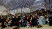 1864 kommt es in London zum vermutlich ersten Tötungsdelikt in einem britischen Zug. +++ 1864 kommt es in London zum vermutlich ersten Tötungsdelikt in einem britischen Zug. +++