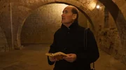 Der Historiker Michael Hesemann sucht nach Spuren des Grals im Felsenkloster San Juan de la Peńa.