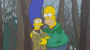 Marge (l.); Homer (r.)