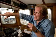 Sig Hansen in the wheelhouse on the Northwestern