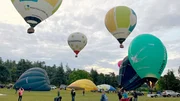 Jedes Jahr steigen in Annonay Ballon-Festivals zu Ehren der Gebr&uuml;der Montgolfier.