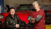Edd China og Mike Brewer i Bilfikserne.
