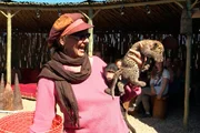 Marieta van der Merwe zeigt voller Stolz ihre Tierkinder. Marieta van der Merwe zeigt voller Stolz ihre Tierkinder.