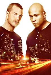 v.li.: Special Agent G. Callen (Chris O'Donnell), Special Agent Sam Hanna (LL Cool J).