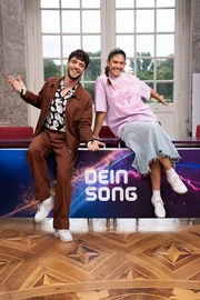 Luca Hänni und Jeannie Naomi Wagner. Sie präsentieren die 18. Staffel von "Dein Song". Luca Hänni und Jeannie Naomi Wagner. Sie präsentieren die 18. Staffel von "Dein Song".