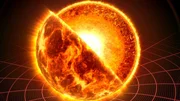 How does light escape from the sun? We take a journey from the centre of the sun, following the path of light. We witness its fiery birth from in the core, its 430,000 mile battle against gravity and magnetism, and its escape from the solar surface.