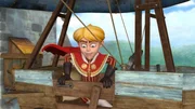 Prinz John hat die Flugmaschine in Besitz genommen. Prinz John hat die Flugmaschine in Besitz genommen.
