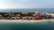 Der Wasserthemenpark Aquaventure in Dubai geh&ouml;rt zu den gr&ouml;&szlig;ten seiner Art.
