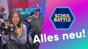 Moderiert wird das erste Schulbattle live aus dem neuen K&ouml;lner Livestream-Studio von Content Creator Lukas White im Team mit Sarah Parvanta von KiKA LIVE.