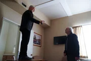Mark Harmon as NCIS Special Agent Leroy Jethro Gibbs, Christopher Lloyd as Joe Smith Mark Harmon as NCIS Special Agent Leroy Jethro Gibbs, Christopher Lloyd as Joe Smith