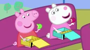 v.li.: Peppa Pig, Suzy Sheep