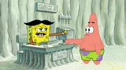 L-R: SpongeBob, Patrick