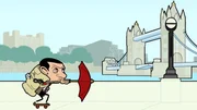 Mr. Bean (voiced by Rowan Atkinson) Mr. Bean (voiced by Rowan Atkinson)