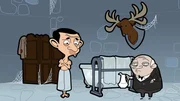 v.li.: Mr. Bean, Crumples v.li.: Mr. Bean, Crumples