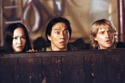 Roy O'Bannon (Owen Wilson, r.), Chon Wang (Jackie Chan) und Chon Lin (Fann Wong)