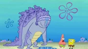 L-R: Rrarrg, Patrick, SpongeBob L-R: Rrarrg, Patrick, SpongeBob