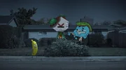 v.l.: Banana Joe, Rob, Gumball v.l.: Banana Joe, Rob, Gumball