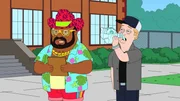 v.li.: Principal Lewis, Marty v.li.: Principal Lewis, Marty