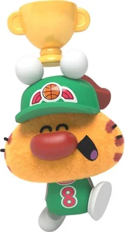 Sporty ist aktiv, energisch, abenteuerlustig und mutig