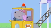 L-R: Grandad Dog, Peppa Pig, Danny Dog