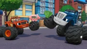 v.li.: Blaze, AJ, Crusher v.li.: Blaze, AJ, Crusher