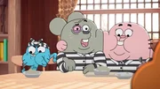 v.li.: Gumball, Frankie, Richard v.li.: Gumball, Frankie, Richard