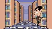 Mr. Bean bedient sich einer ungewöhnlichen Methode, um das Tanzen zu erlernen und dreht sich damit durch die Bibliothek. Mr. Bean bedient sich einer ungewöhnlichen Methode, um das Tanzen zu erlernen und dreht sich damit durch die Bibliothek.