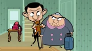 L-R: Mr Bean, Mrs Wicket. L-R: Mr Bean, Mrs Wicket.