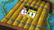 L-R: Patrick, SpongeBob