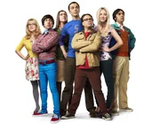 (7. Staffel) - Eine ganz besondere Truppe: (v.l.n.r.) Bernadette (Melissa Rauch), Howard (Simon Helberg), Amy (Mayim Bialik), Sheldon (Jim Parsons), Leonard (Johnny Galecki), Penny (Kaley Cuoco) und Raj (Kunal Nayyar) ...