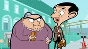 v.li.: Mrs. Wicket, Mr. Bean v.li.: Mrs. Wicket, Mr. Bean