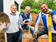 V.l.: Andi, Viktor und Claus