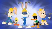 v.li.: Lola Bunny, Tweety, Bugs Bunny, Daffy Duck, Porky Pig