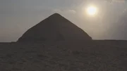 Sonnenuntergang auf der Knickpyramide
