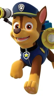 Sch&auml;ferhund Chase hat gerne alles im Griff und liebt es seine Truppe anzuf&uuml;hren. Der Polizeihund hilft jedem aus der Klemme und sorgt f&uuml;r Sicherheit und Ordnung.