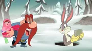 v.li.: Yosemite Sam, Bugs Bunny v.li.: Yosemite Sam, Bugs Bunny
