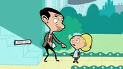 v.li:. Mr. Bean, Sally