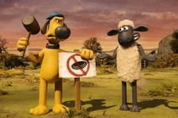 Bitzer (l.); Shaun das Schaf (r.)
