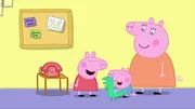 v.li.: Peppa Pig, George Pig, Mummy Pig