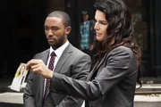 L-R: Barry Frost (Lee Thompson Young) und Jane Rizzoli (Angie Harmon)