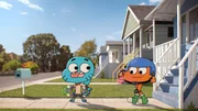 v.li.: Gumball, Darwin v.li.: Gumball, Darwin