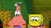 L-R: Patrick, SpongeBob