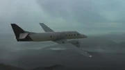 Die Manx, Flug 7100, in der Luft. Die Manx, Flug 7100, in der Luft.
