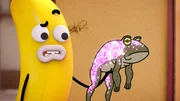 v.li.: Banana Joe, Frog v.li.: Banana Joe, Frog