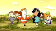 v.li.: Marie, Melissa, J.P., Maney, Craig, Mortimor, Kelsey