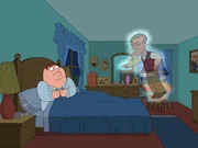 Peter (l.) lebt v&ouml;llig &uuml;berzeugt nach dem j&uuml;dischen Glauben, bis ihm sein Vater (r.) im Traum erscheint und ihn davor warnt, dass er in der H&ouml;lle landen werde, wenn er seinen katholischen Glauben aufgibt ...