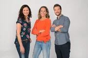 Tamina Kallert (Mitte), Anne Willmes (l) und Daniel Aßmann (r). Tamina Kallert (Mitte), Anne Willmes (l) und Daniel Aßmann (r).