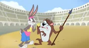v.li.: Bugs Bunny, Tasmanian Devil v.li.: Bugs Bunny, Tasmanian Devil