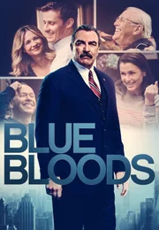 (v.li.): Donnie Wahlberg (Danny Reagan), Vanessa Ray (Eddie Janko), Will Estes (Jamie Reagan), Tom Selleck (Frank Reagan), Len Cariou (Henry Reagan), Bridget Moynahan (Erin Reagan-Boyle).